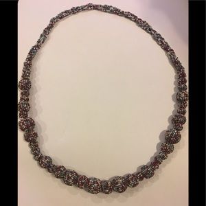 Beautiful hand crafted African beaded necklace.